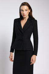Sacou realizat din tweed Velora C158