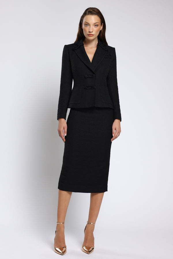 Fusta realizata din tweed Jackie C142