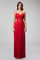 Rochie de seara lunga din tul de matase Pandora CA72_M