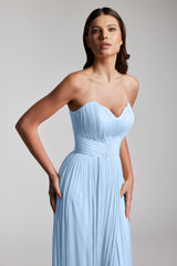 Rochie lunga de seara cu corset si talie evidentiata Glow CA188