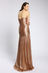 Rochie couture din tul de matase peliculizat Zendaya CA161