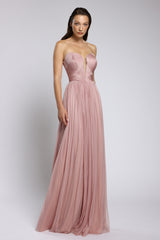 Rochie de seara din tul de matase Narnia CA160