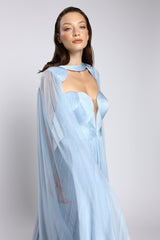 Rochie de seara din tul de matase Narnia CA160