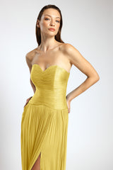 Rochie de seara lunga din tul de matase Nova CA146