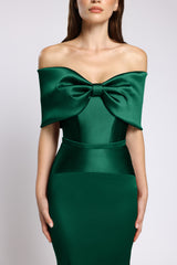 Rochie de cocktail din tafta elastica Syra CA176