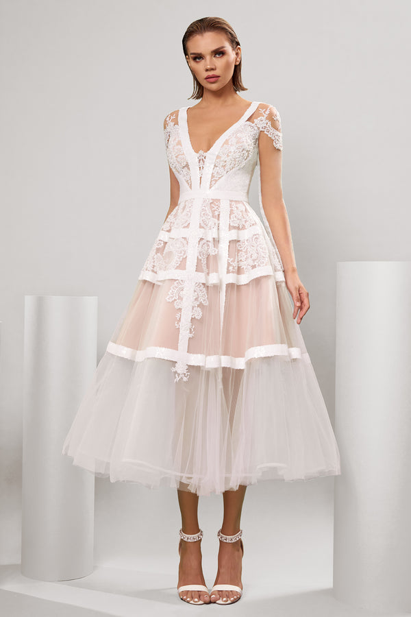Rochie couture benzi paiete Splendor CA16