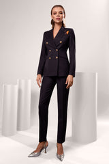Pantaloni din lana premium London C117
