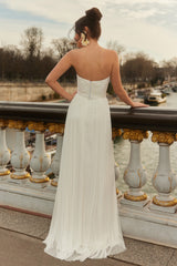 Rochie de seara lunga din tul de matase Pandora CA72