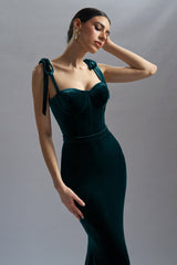 Rochie de seara lunga din catifea Cybele CA60