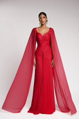 Rochie de seara lunga din tul de matase Francesca CA141