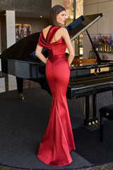 Rochie lunga de seara din tafta CA1325