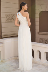 Rochie lunga realizata din tul din matase pura cu dantela Chantilly franceza CA1343