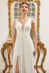 Rochie lunga din tulle din matase pură, cu broderie cu aplicatii cusute manual CA1346